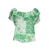 Desigual Green Cotton Women T-Shirt -   -  Desigual.